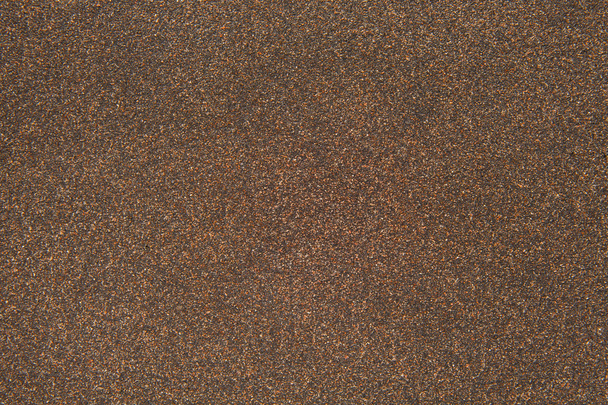 zand textuur van rubberoid, asfalt macro achtergrond - Foto, afbeelding