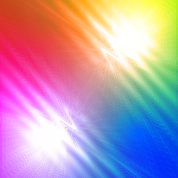 abstract motley rainbow background with shining lines and waves - Photo, Image