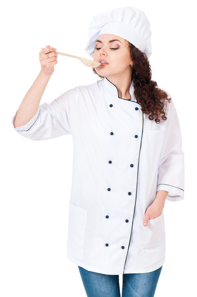 Mujer cocinera
 - Foto, Imagen