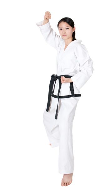 Mulher Taekwondo
  - Foto, Imagem