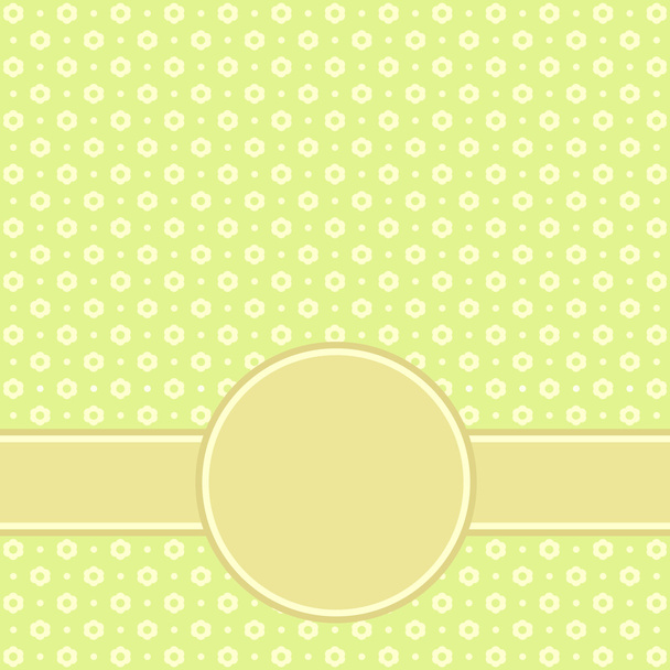 Template greeting card - Vector, afbeelding