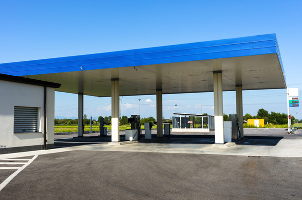 Stacja benzynowa - Zdjęcie, obraz