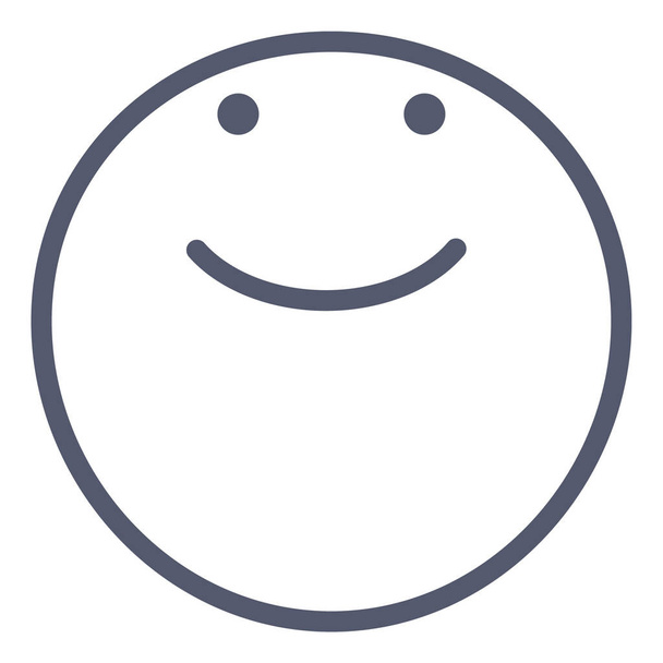 onder bekijken emoji icoon, vector illustratie geïsoleerd op witte achtergrond  - Vector, afbeelding