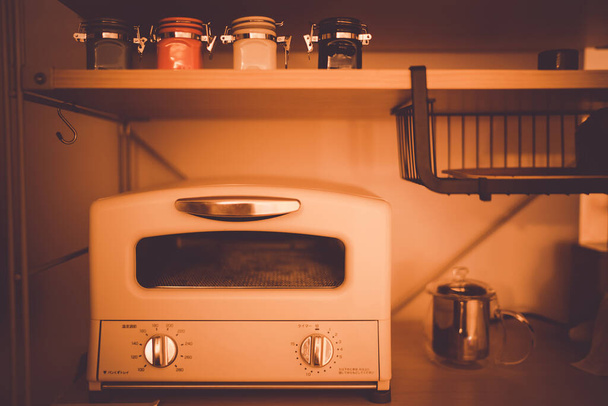 Imagen del horno tostador retro - Foto, imagen