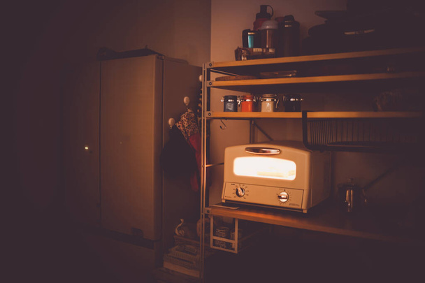 Bild des Retro-Toasters - Foto, Bild