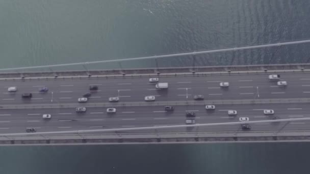Bosphorus híd és forgalom - Felvétel, videó