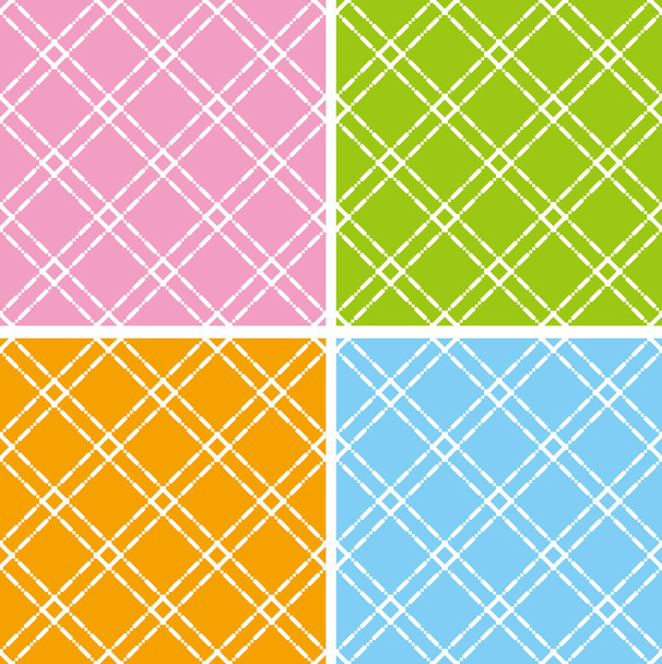 Geometric pattern images. Seamless pattern. 4-piece set.  - Photo, Image