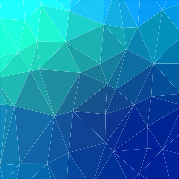 Abstract triangle geometric square colorful vector background - Vector, Image
