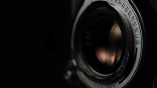 Obiettivi della vecchia macchina fotografica - Filmati, video