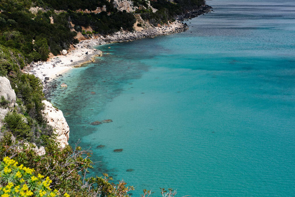 Cala Fuili, kaunis sardiininen ranta Cala Gononononessa, Dorgalissa, Nuorossa, Sardiniassa, Italiassa - Valokuva, kuva