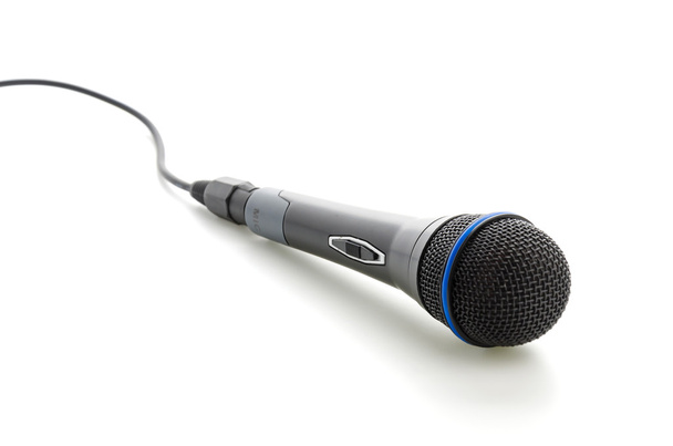 černé mikrofon - Fotografie, Obrázek