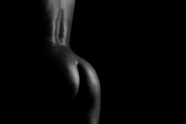 back and butt naked women - Фото, изображение
