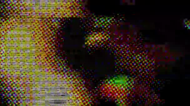 Digital data error futuristic sci-fi shimmering background.  - Footage, Video