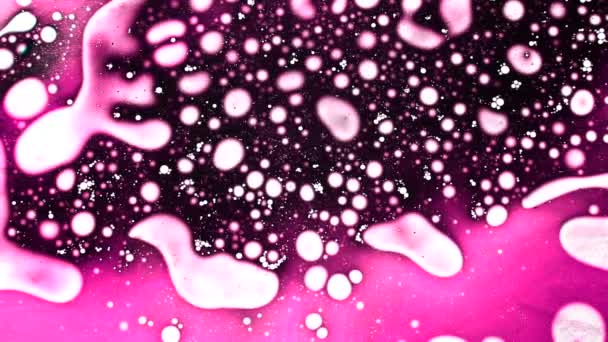 水彩と水で抽象的な背景。液体の動きだ。液体インク. - 映像、動画
