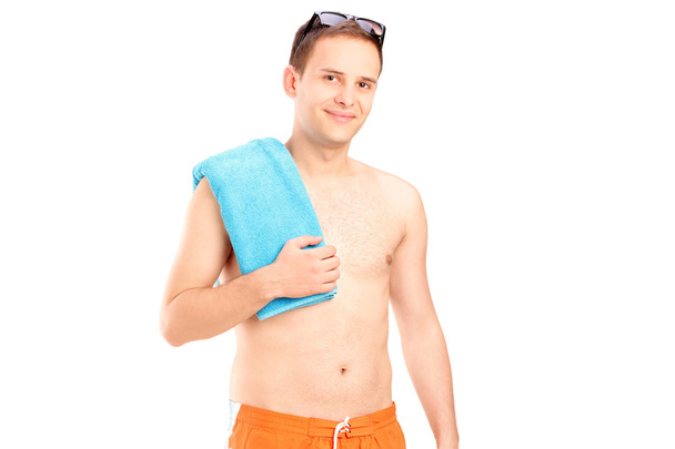 Male in bathing clothes - Φωτογραφία, εικόνα