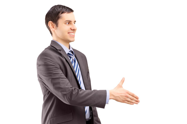 Businessman shaking hand - Foto, Imagem