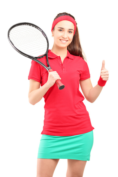 Female tennis player - Foto, Bild