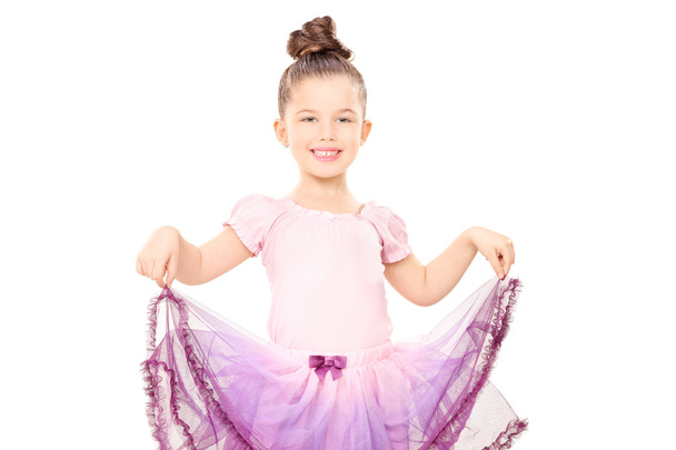 Girl dressed up like ballerina - Valokuva, kuva