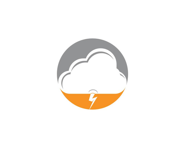 Cloud Logo Vector template, illustration design - Vector, Image