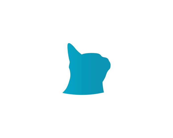 Pies i Kot, Pies kot zwierzę Logo - Wektor, obraz