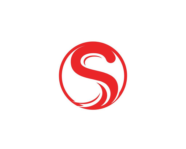 S letter logo Template vector pictogram - Vector, afbeelding