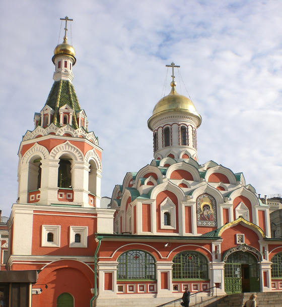 Fragment of a cathedral of Kazan Divine Mother, Moscow - Valokuva, kuva
