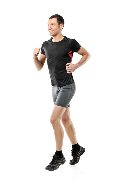 Male athlete running - Фото, зображення