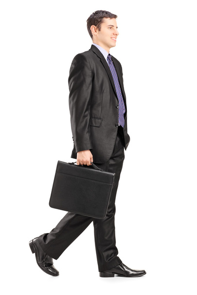 Businessman walking - Foto, afbeelding