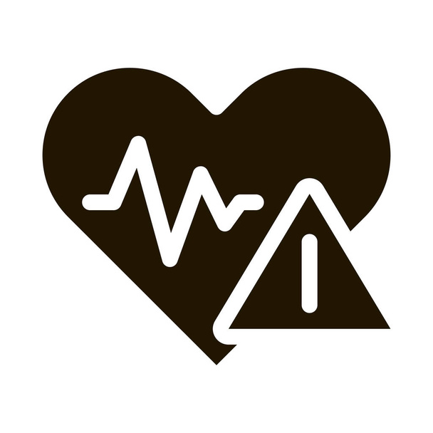 kalp ve felç sağlık kontrolü sembolü