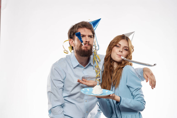 Fiatalok party diszkó szórakozás ünnepek születésnap vágott kilátás - Fotó, kép