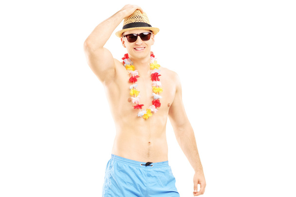 Guy in swimming shorts - Fotografie, Obrázek