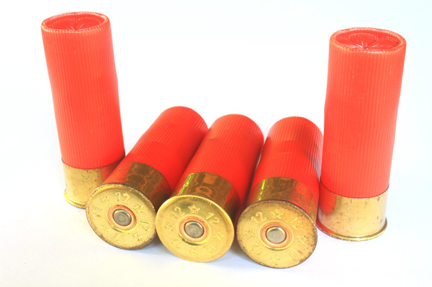 cartridges voor kaliber geweer 12  - Foto, afbeelding