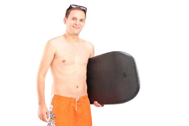 Male surfer with surfboard - Foto, Imagem