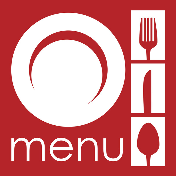 Restaurant design - Vector, imagen