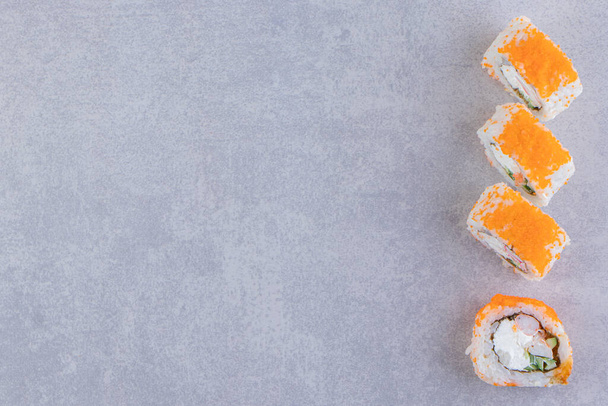 delicious sushi. japanese food concept - Fotó, kép