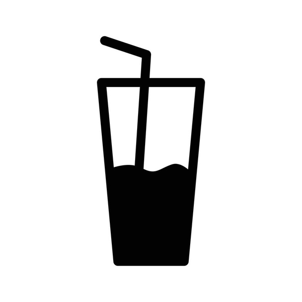 Getränkevektorsymbol, das leicht geändert oder bearbeitet werden kann - Vektor, Bild