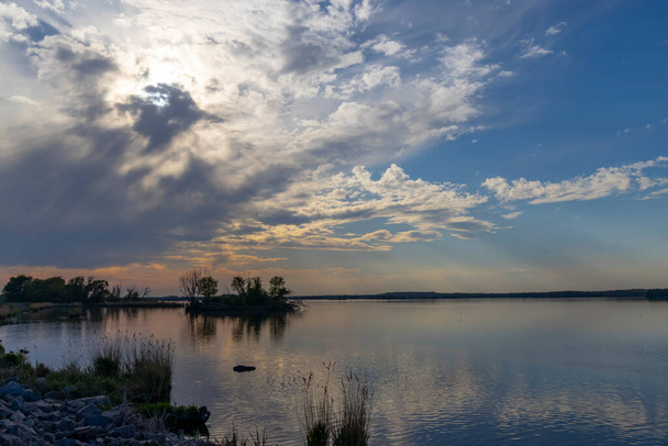 Nove mlyny lake, Southern Moravia, Czech Republic - Photo, Image