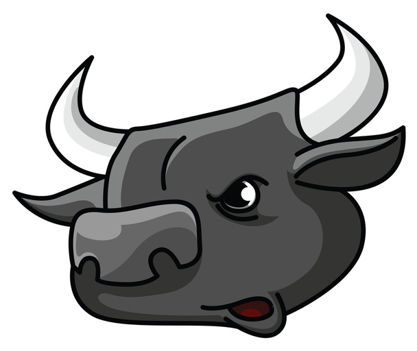 Bull Head - Vektor, kép