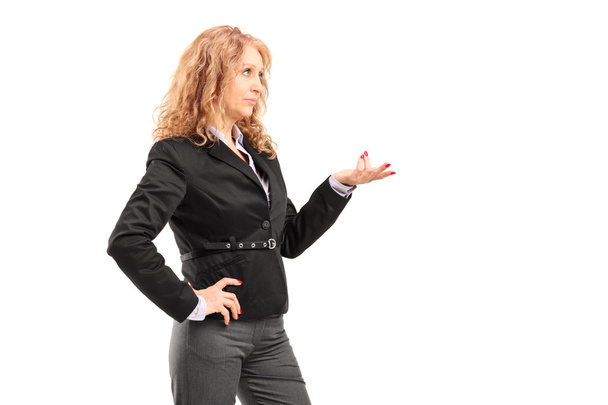 Professional woman in suit - Photo, image