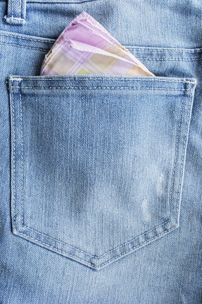 Jeans pocket - Foto, Bild
