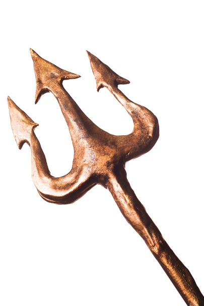 Poseidon van gouden trident - Foto, afbeelding