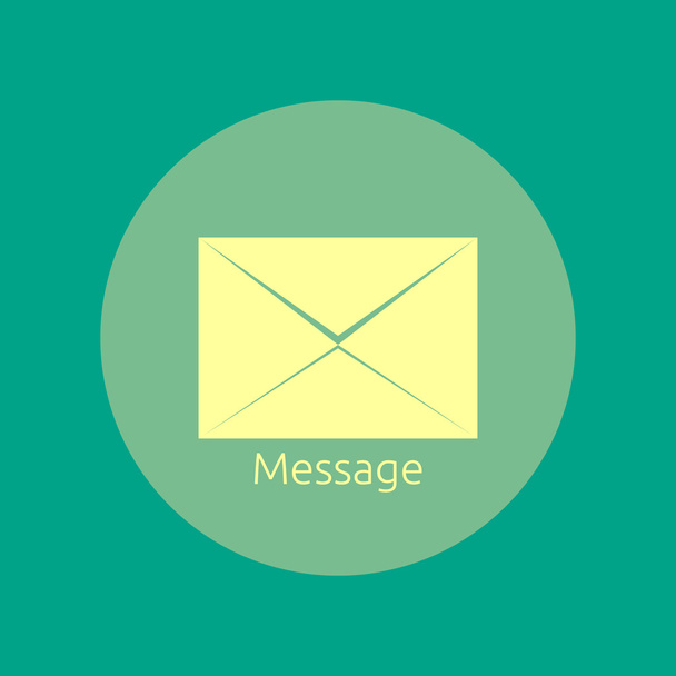 Envelope message - Vektor, kép