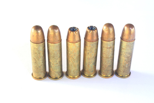 Kugeln (Munition) für Gewehre - Foto, Bild