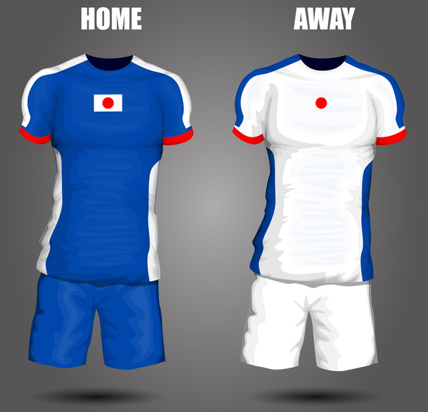 Футболка Японии
 - Вектор,изображение