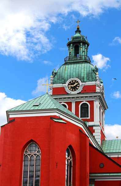 Kościół w Sztokholmie, Szwecja, dedykowany do apostoła saint james większa, patrona podróżnych jest Kościół św.. - Zdjęcie, obraz