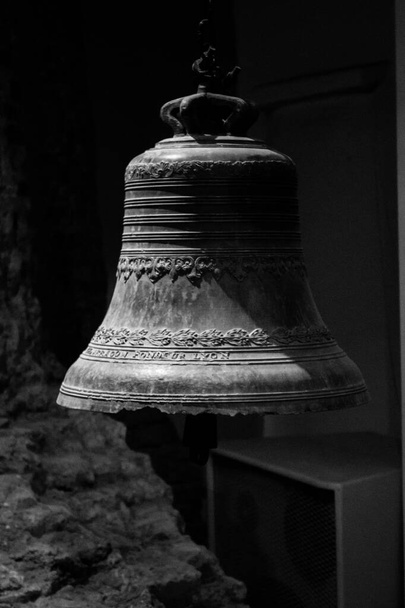 Giant bell with nice details and textures from a Cathedral of Argentina - Photo, Image