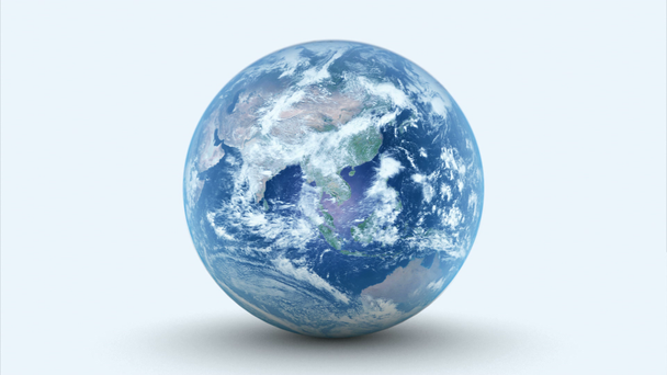 Planeta Tierra girando
 - Metraje, vídeo