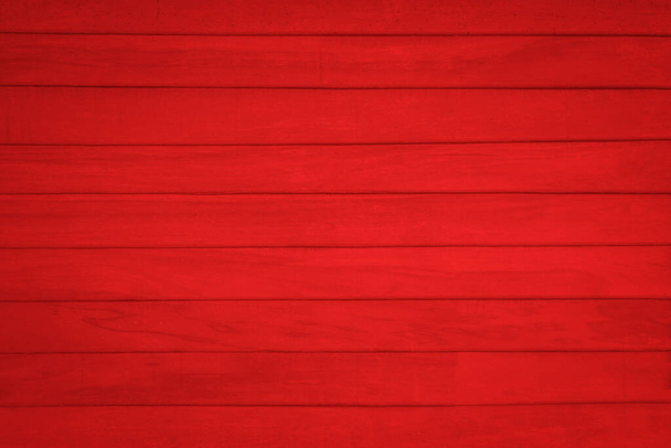 Tasarım veya duvar kağıdı için kırmızı tahta dokusu arkaplanı. - Fotoğraf, Görsel