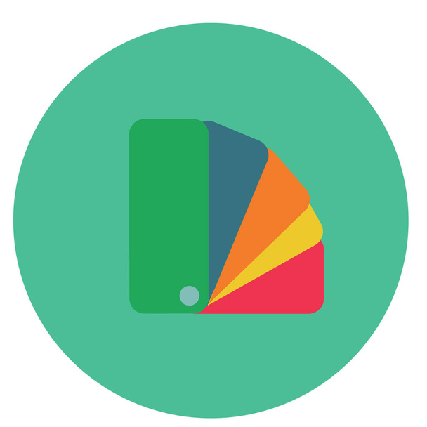 cmyk, couleurs, palette, rgb, swatch, icône d'art de Graphic Design Tools Icônes plates colorées SVG - Vecteur, image