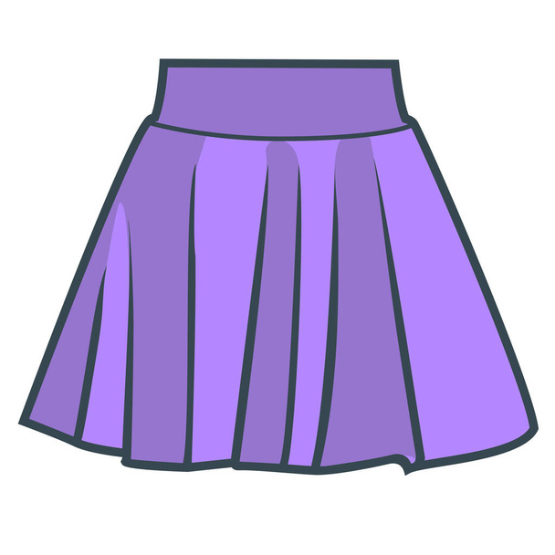 kleding kleding mode icoon in Gevulde omtrek stijl - Vector, afbeelding